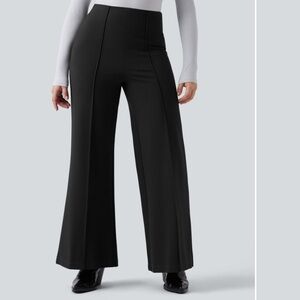 NWT Halara “Halara flex wear resistant high waisted ponte pant wide leg. Size M